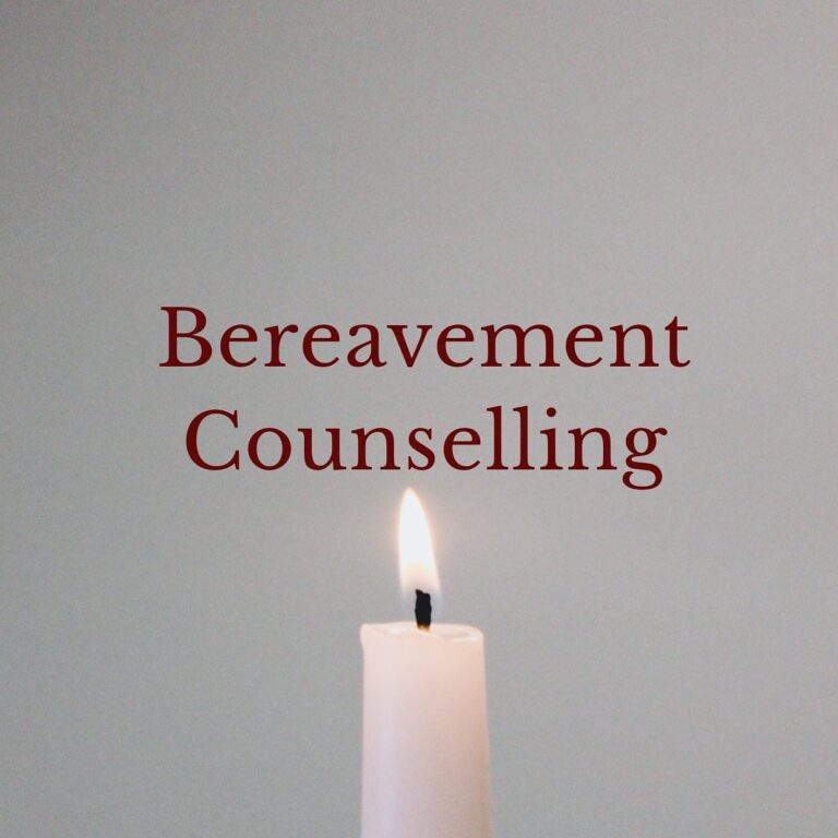 Bereavement support Talking Therapy 768x768